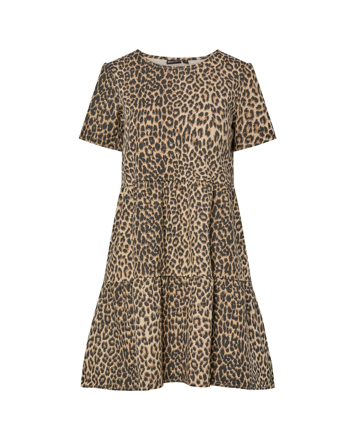 Leopard - White pepper - Pieces - Denimkjole - 17158303