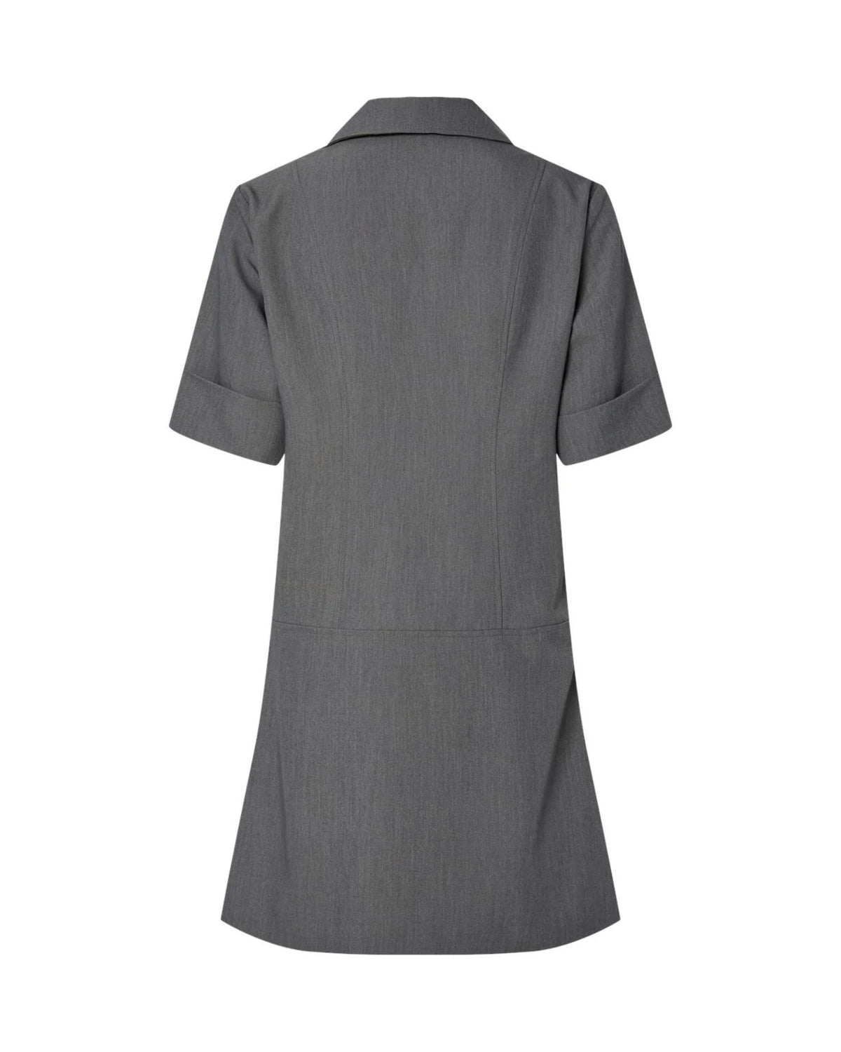Gray - Medium Gray Melange - Pieces - Dress - 17161129