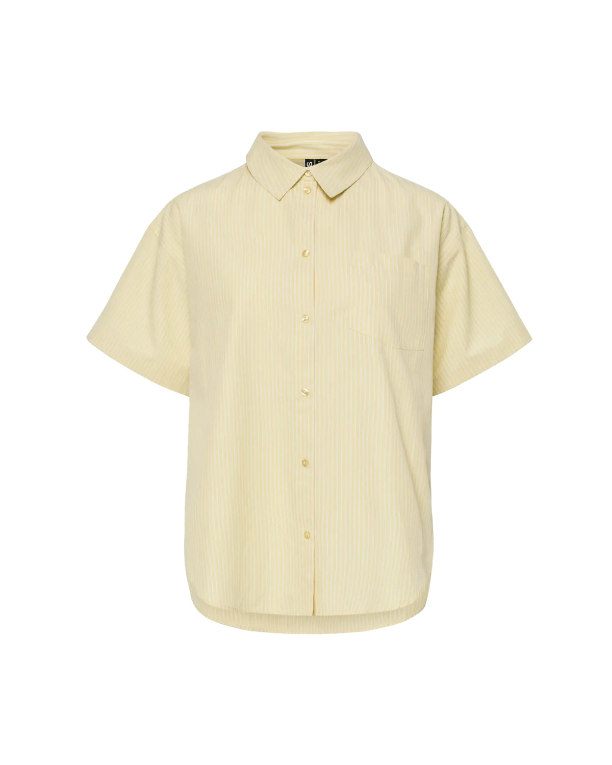 Gul - Pale Banana/Cloud Danc - Pieces - Skjorte - 17161345