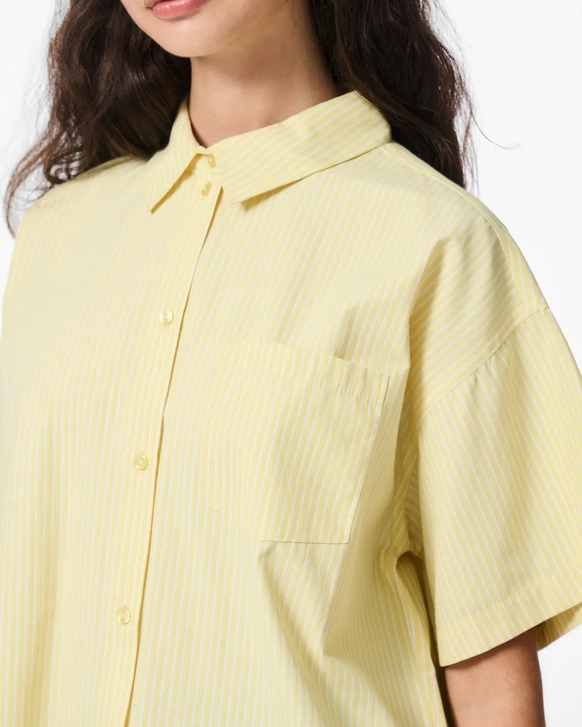 Gul - Pale Banana/Cloud Danc - Pieces - Skjorte - 17161345