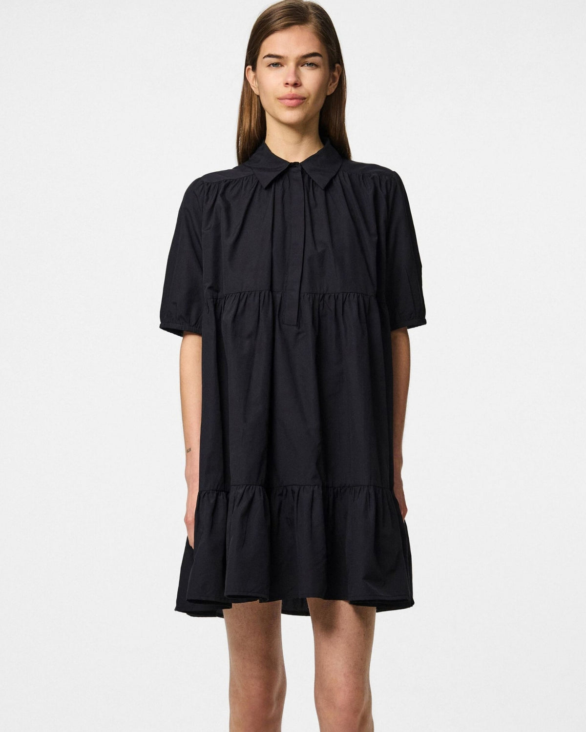Sort - Black - Pieces - Kjole - 17161874