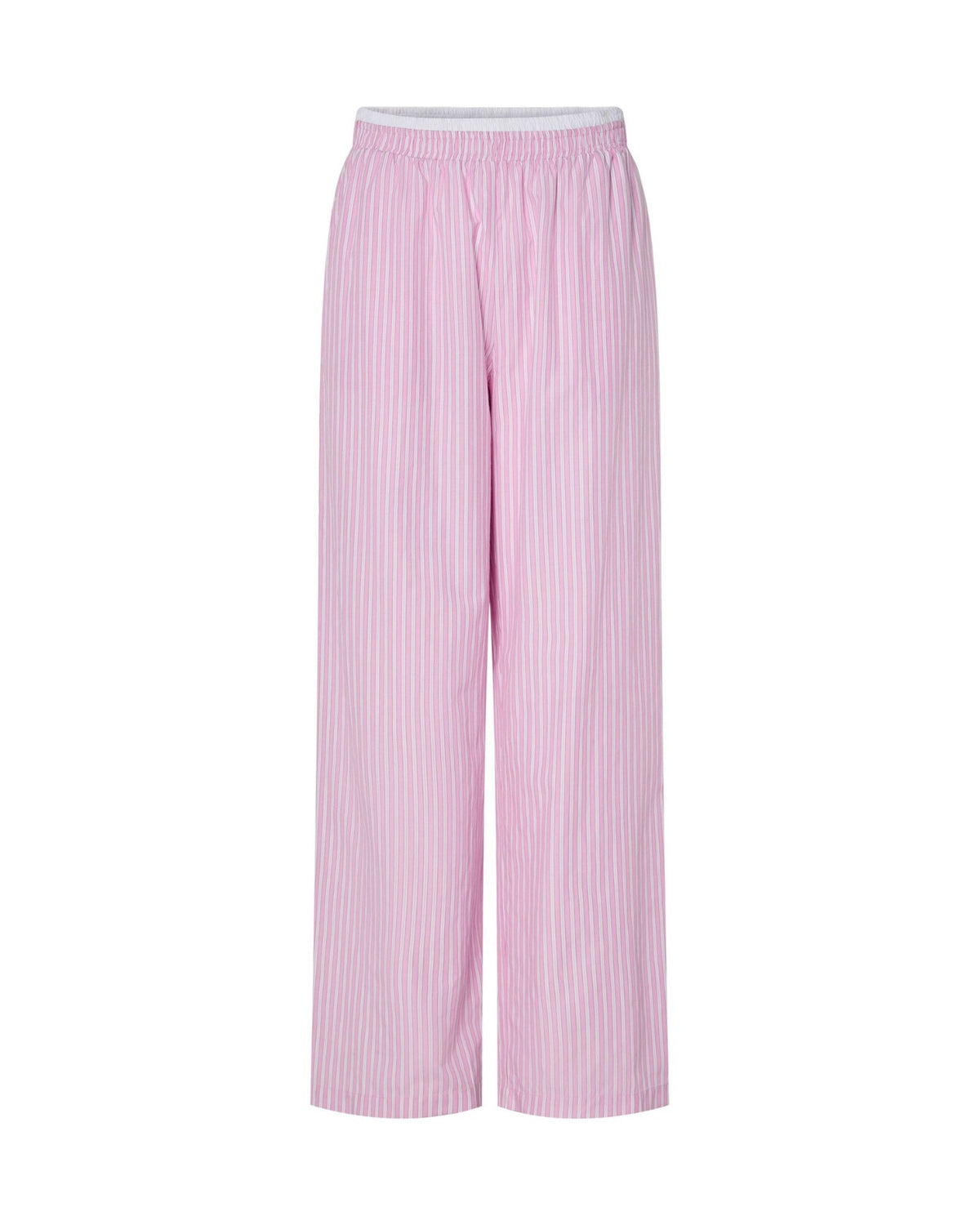 Pink - Tulle White Pink - Pieces - Pants - Stripes - 17162516