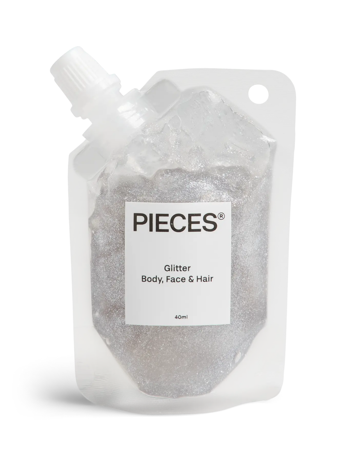Silver Colour Bælte fra PIECES - 17163294