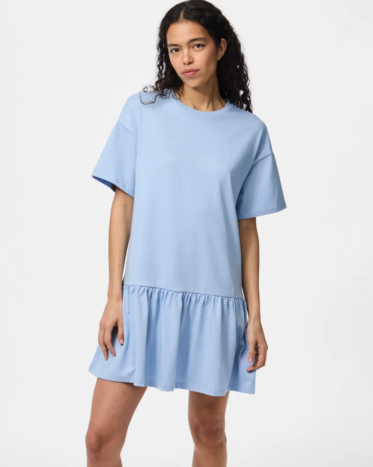Lyseblå - Cashmere Blue - Pieces - Kjole - 17163562