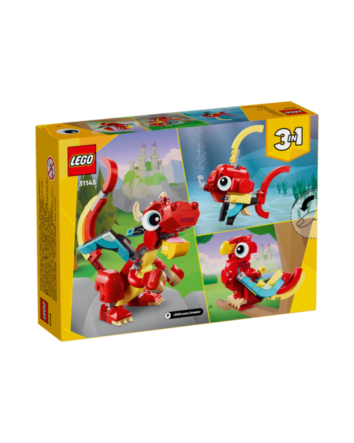 LEGO 31145 Rød drage - Creator 31145