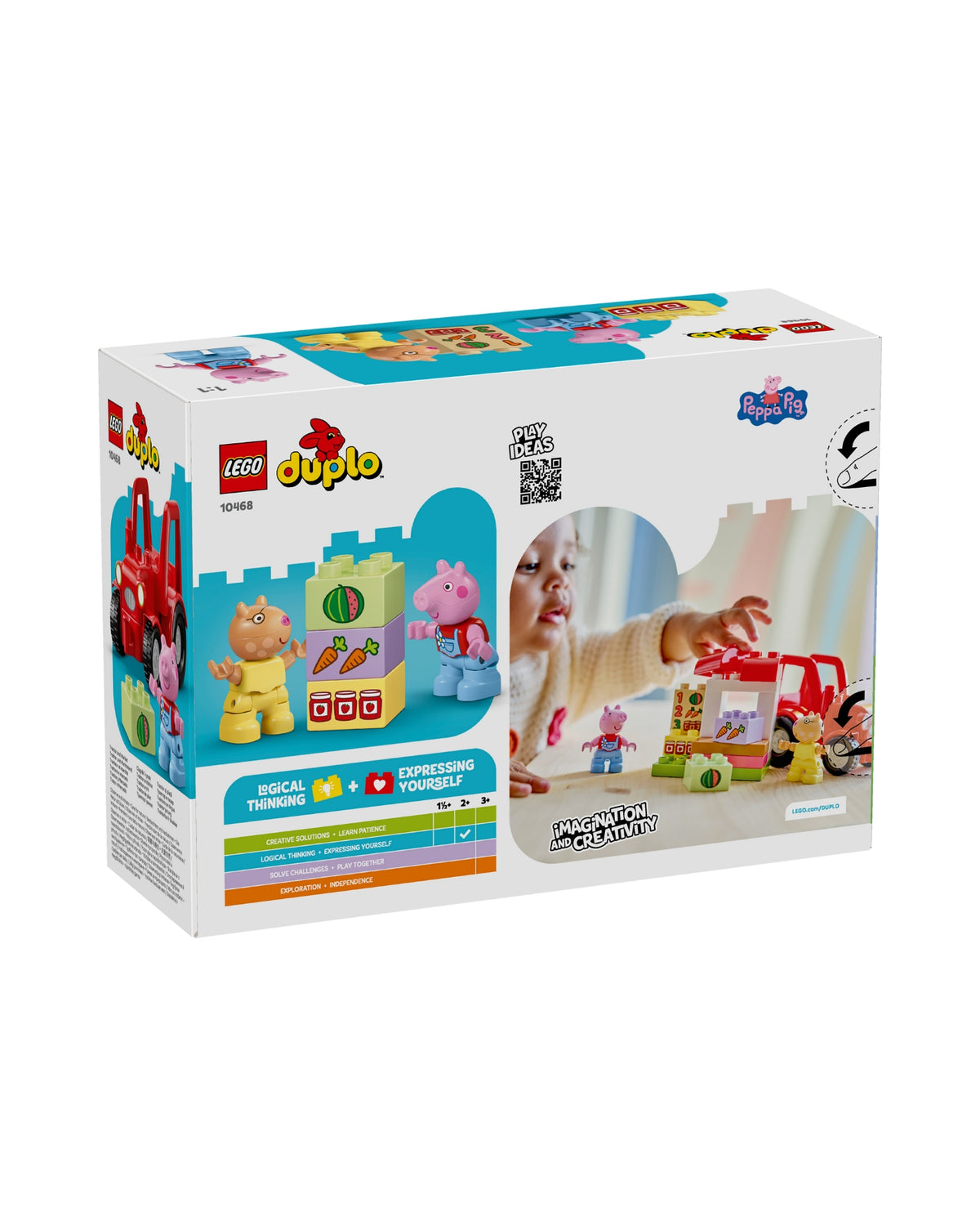 LEGO 10468 Traktor og marked - DUPLO Peppa Pig 10468