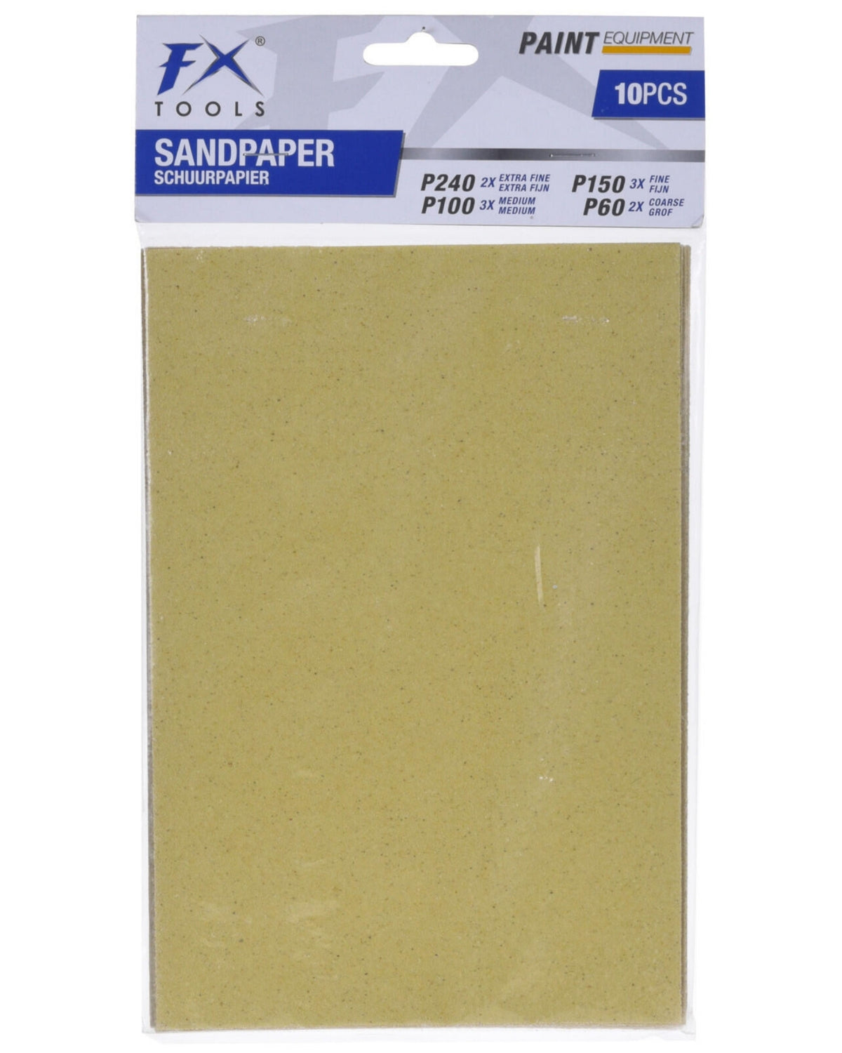 Sandpaper 10 sheets
