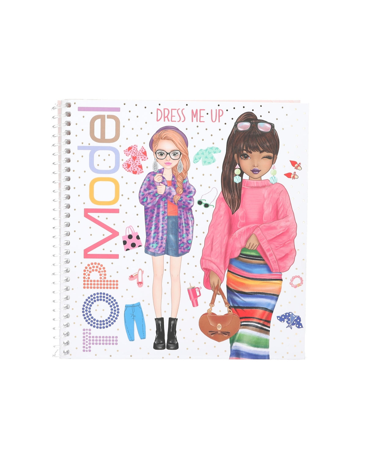 TOPModel Dress Me Up Stickersbog