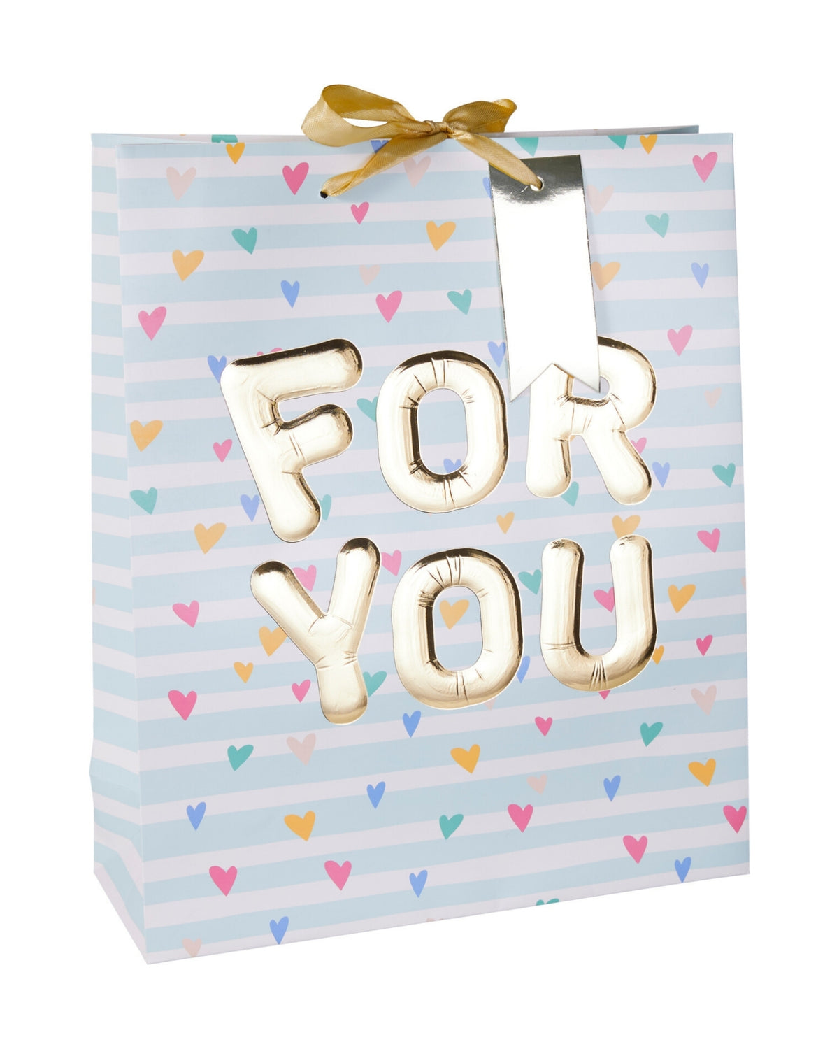 Gavepose Stor 32 x 26 x 10 cm – Ballon bogtryk