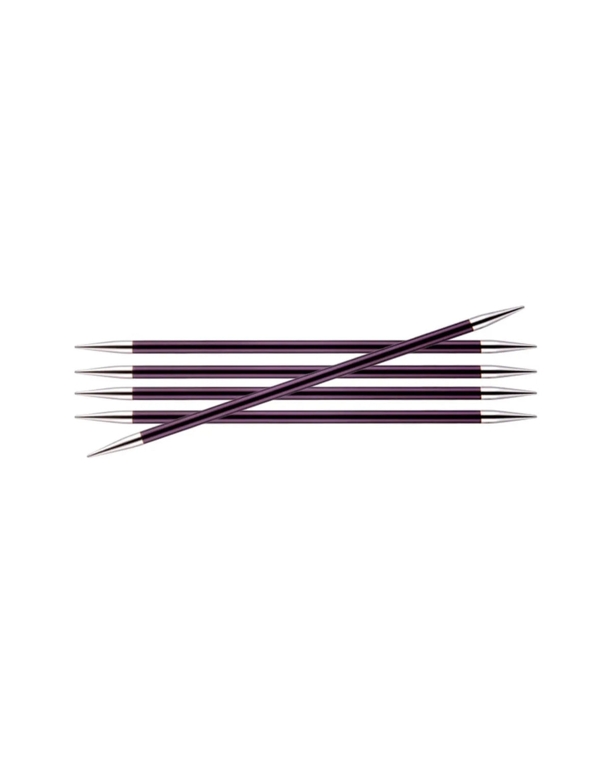KnitPro Zing Strømpepinde 20 cm 6.00 mm