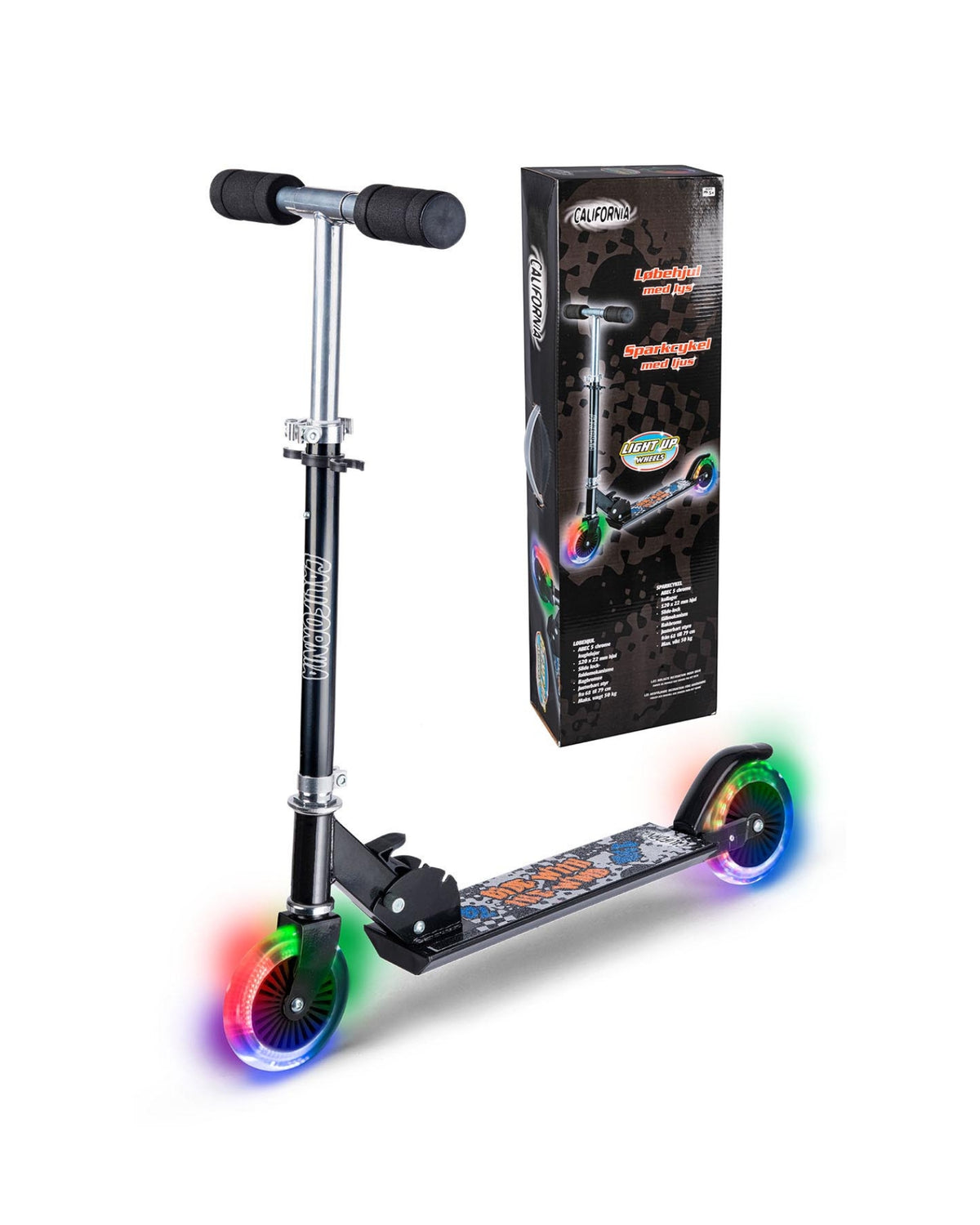 Scooter with lights