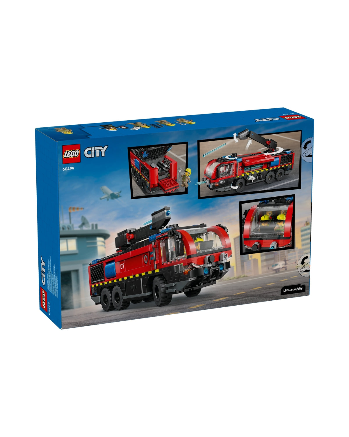 LEGO 60499 Lufthavnsbrandbil - LEGO City 60499
