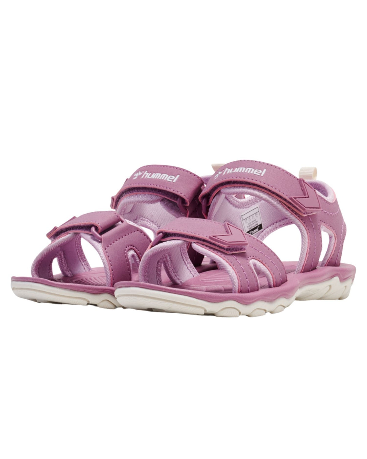Lyserød Hummel sandal - sport jr - velcro - Valerian - 203304-3383