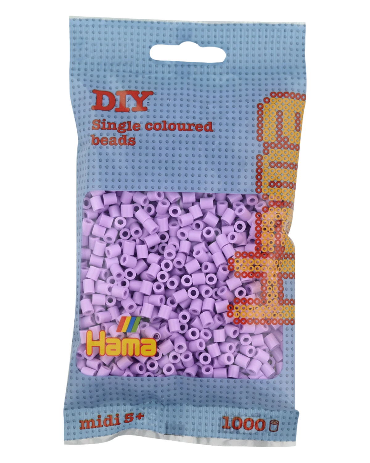 Hama perler 1000 stk - 207-96 pastel syren