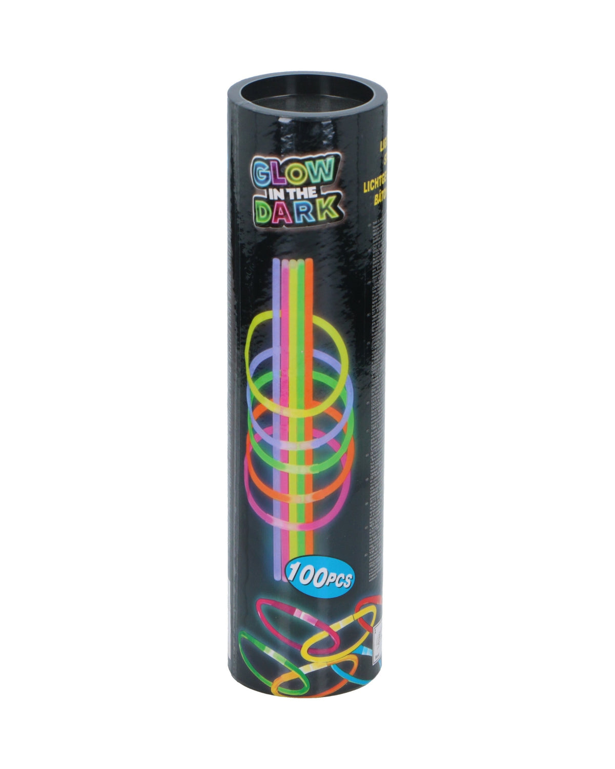 Glow Stick 20cm Multicolor 100 stk
