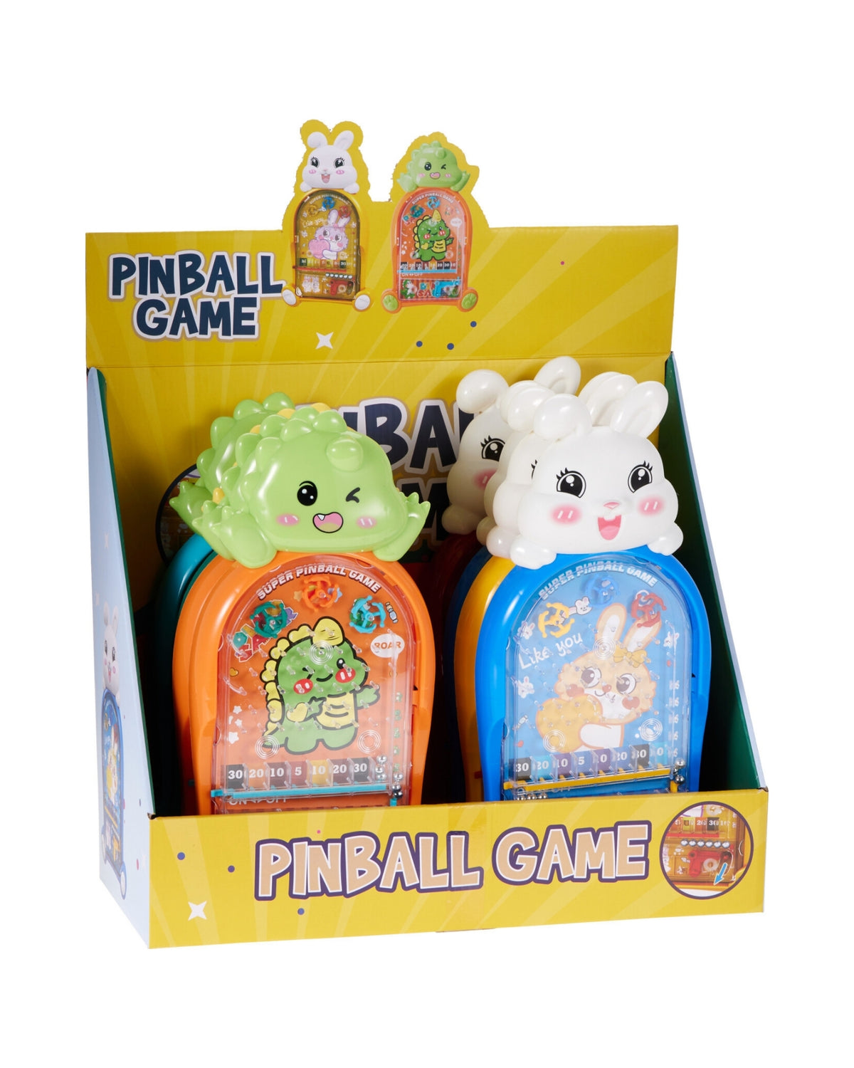 Pinball-spil – Assorterede dyremotiver