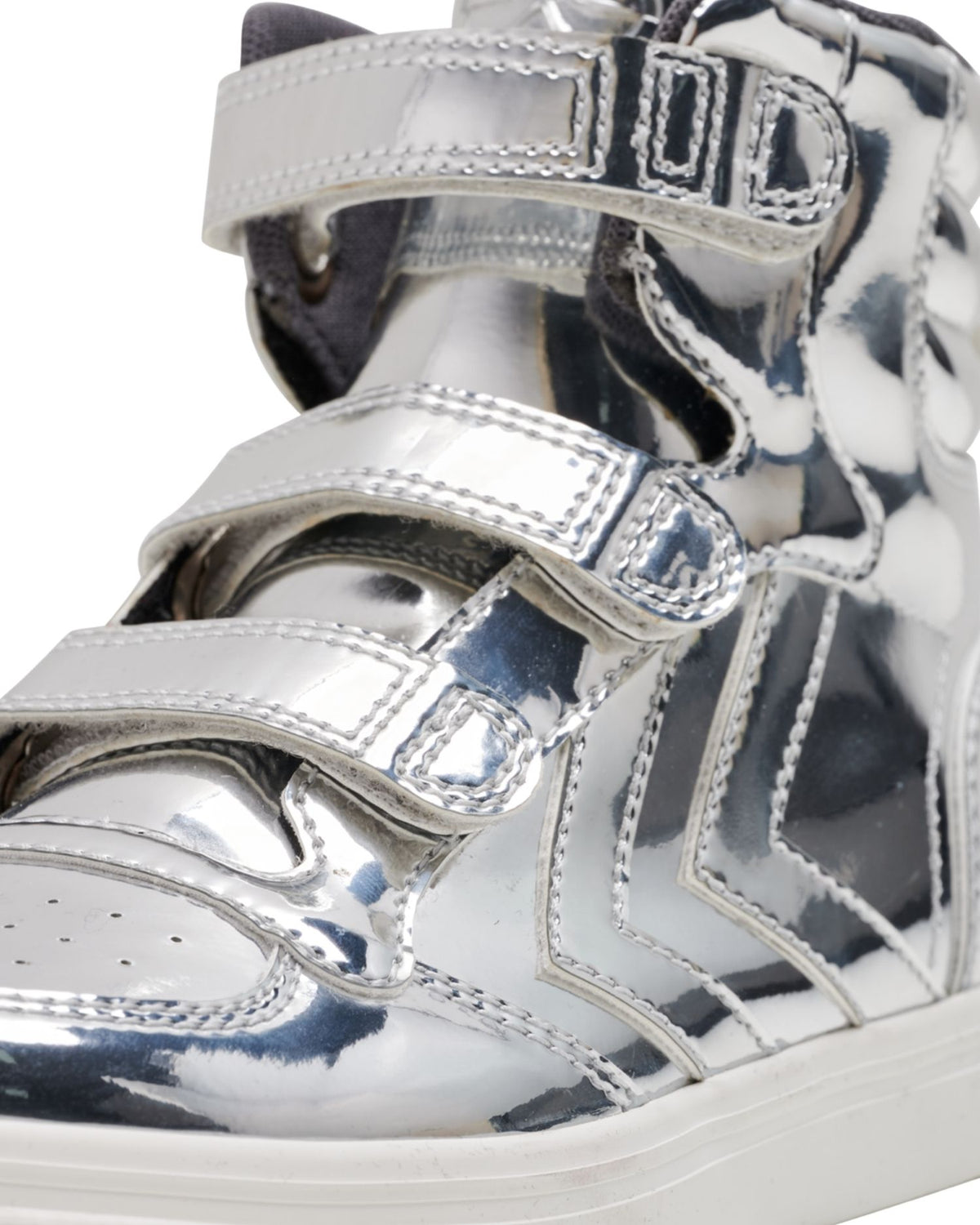 Silver - Hummel - Sneakers - SLIMMER STADIL MIRROR JR - 215384-1508