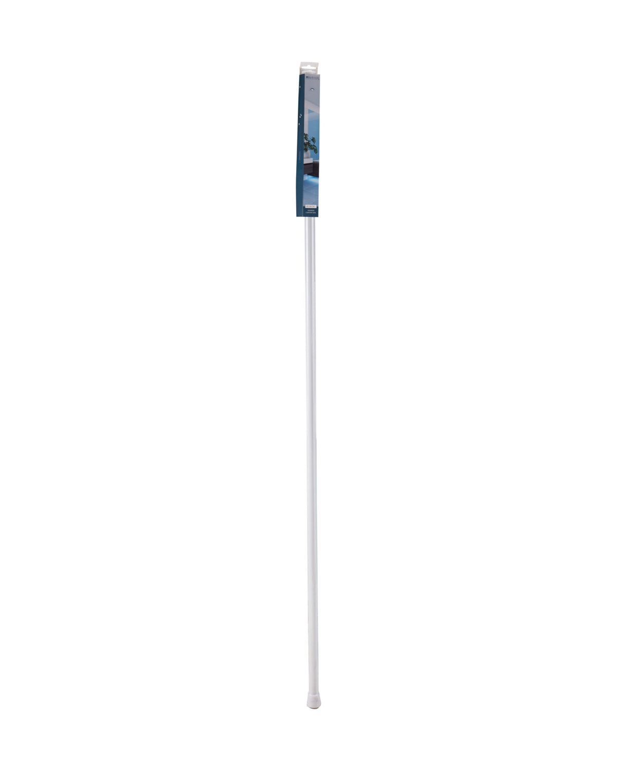 Bruseforhængsstang 140–240 cm – Hvid