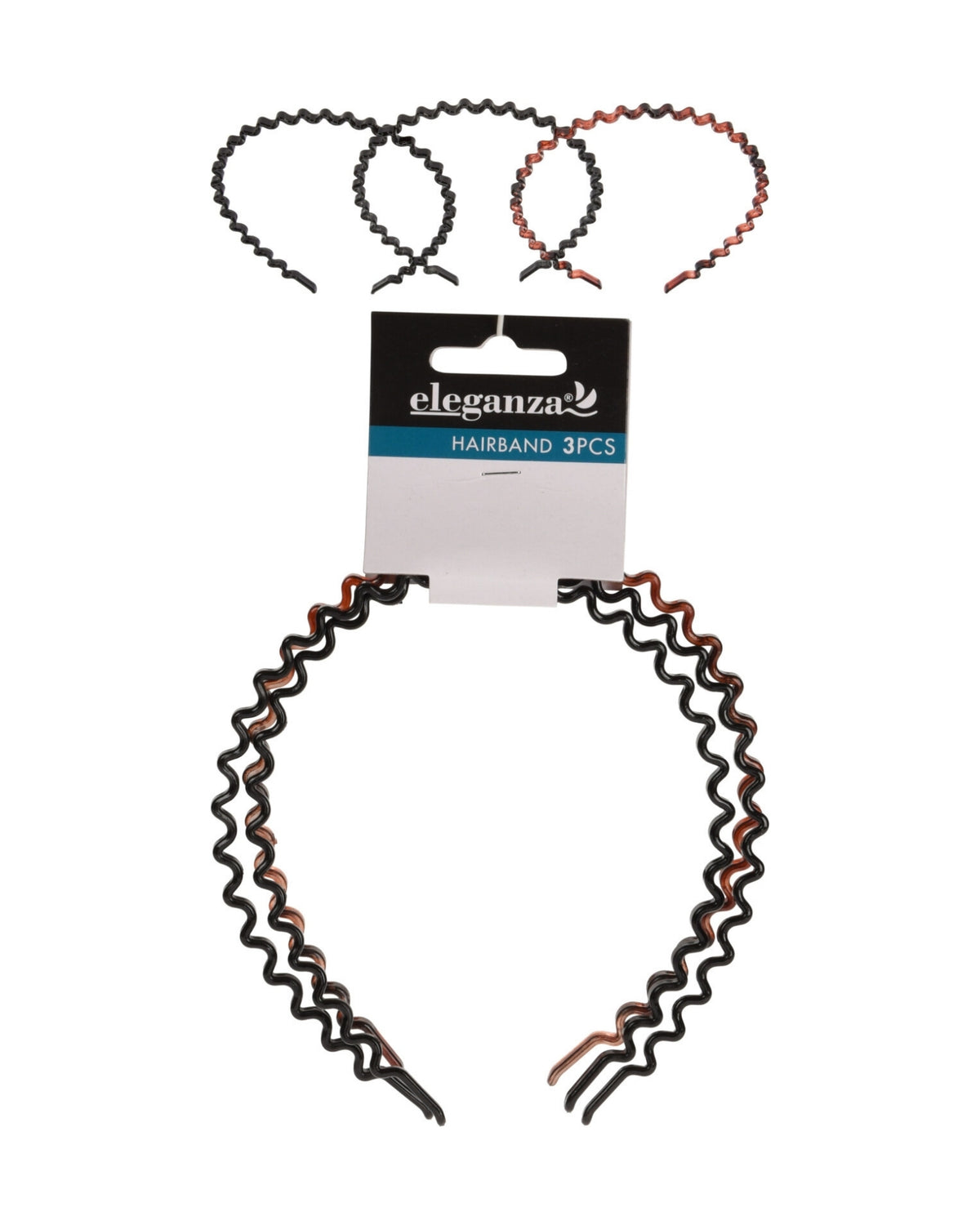 Metal hairband with beads