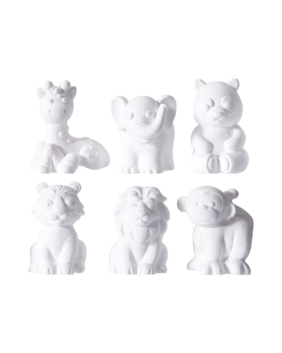 Malesæt – Gipsfigurer, 13 Dele