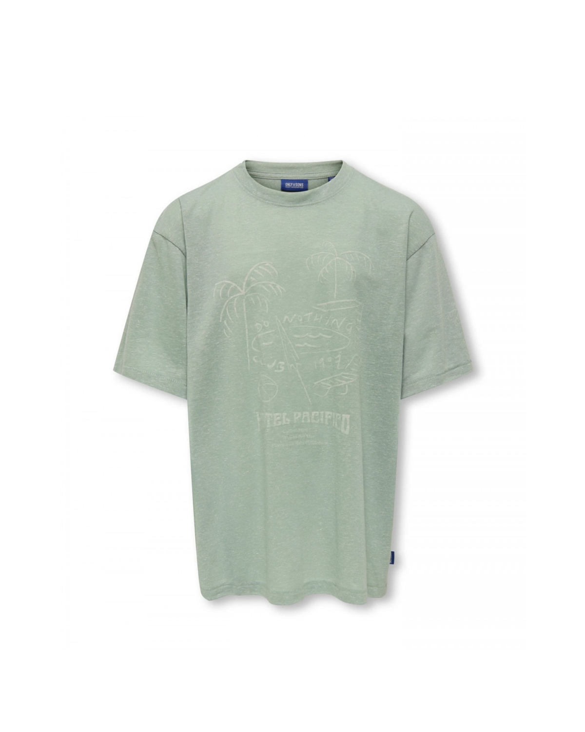 Grøn - iceberg green - ONLY & SONS - T-shirt - 22033900