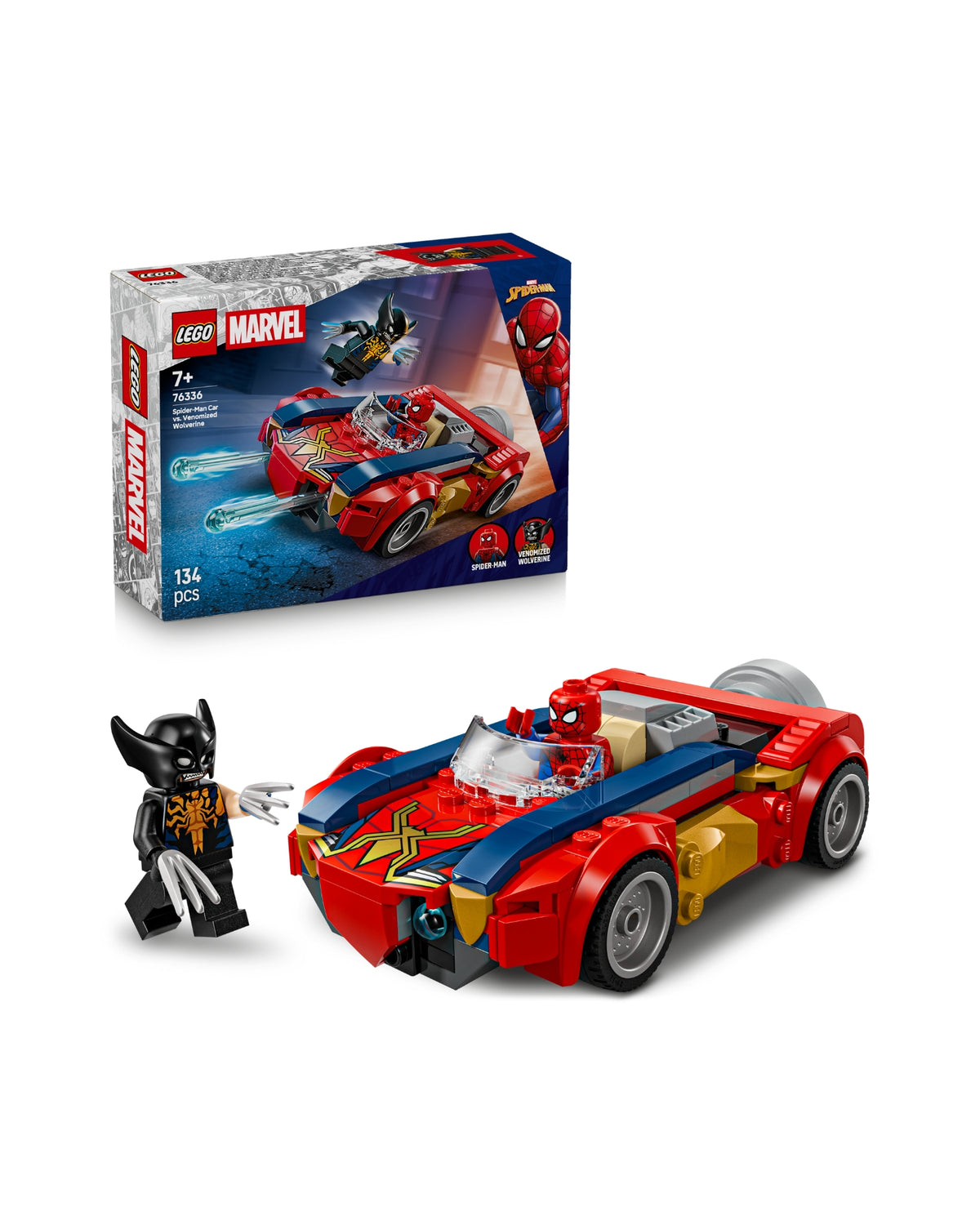 LEGO 76336 Spider-Man-bil mod venomiseret - LEGO Marvel 76336