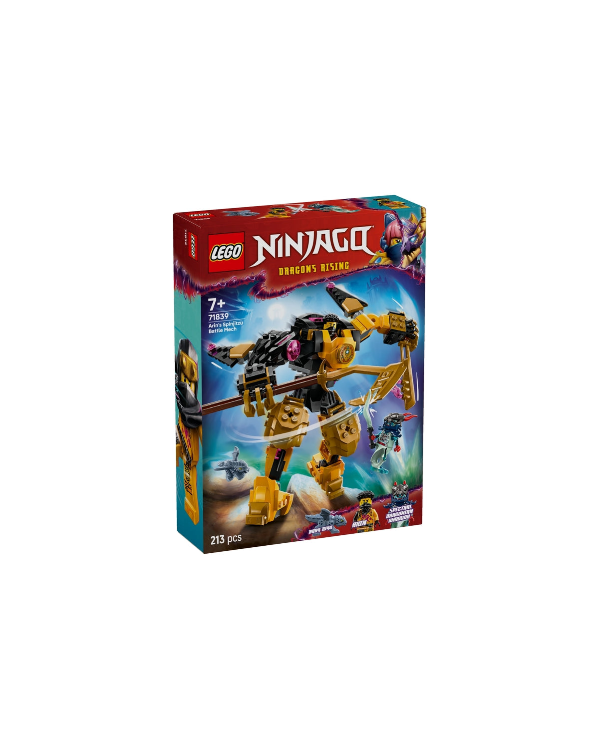 LEGO 71839 Arin's Spinjitzu Battle Robot