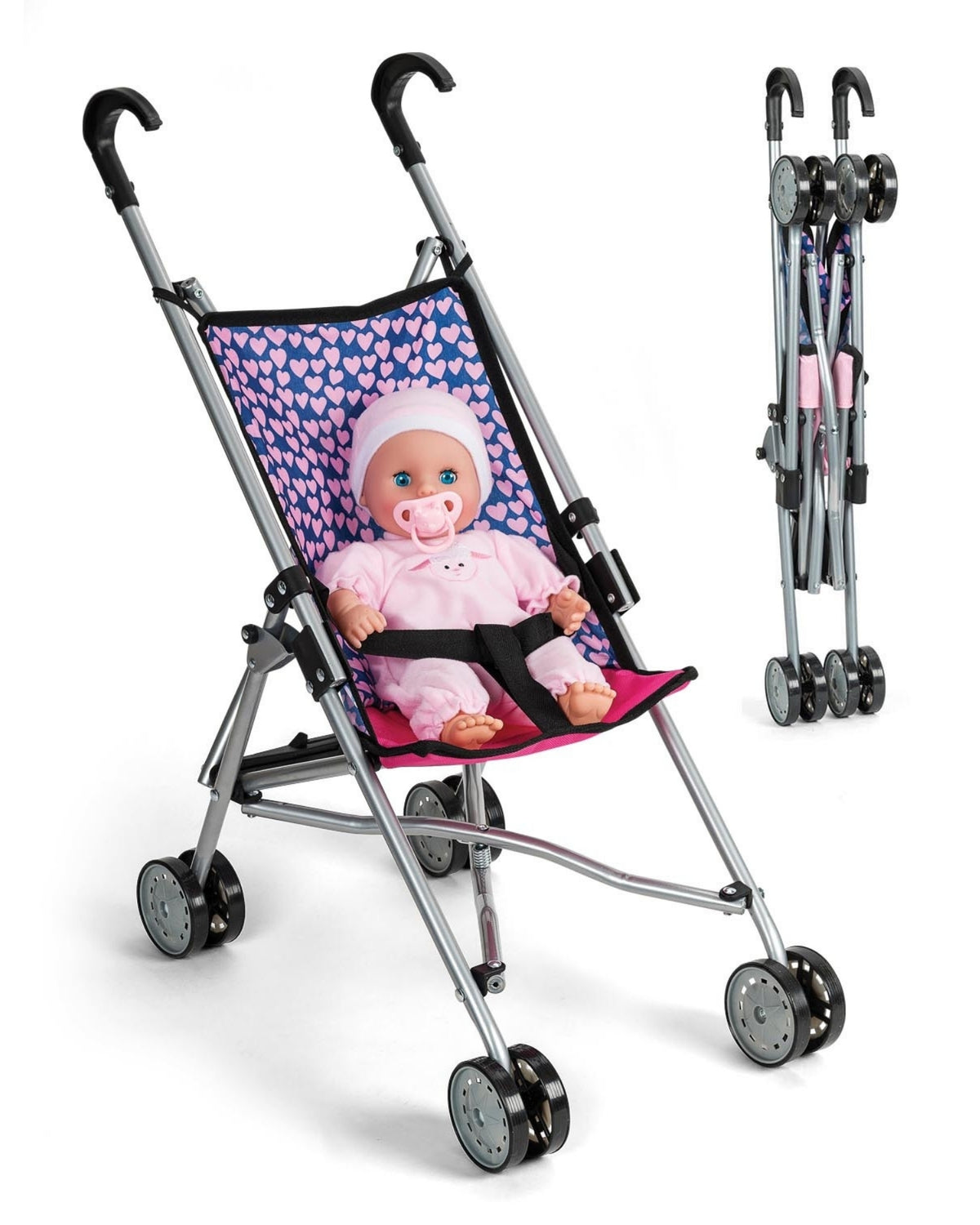 Umbrella stroller in blue