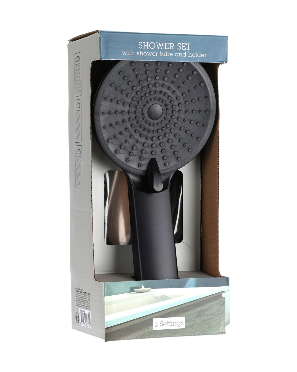 Hand shower set in matte black