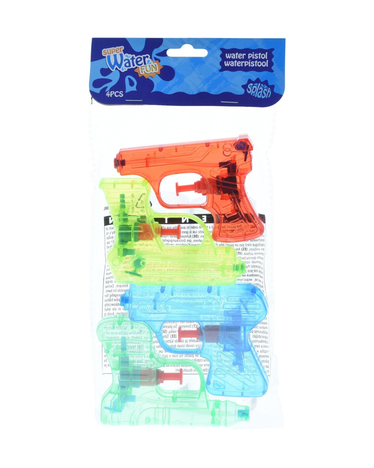 Water guns 4 pcs