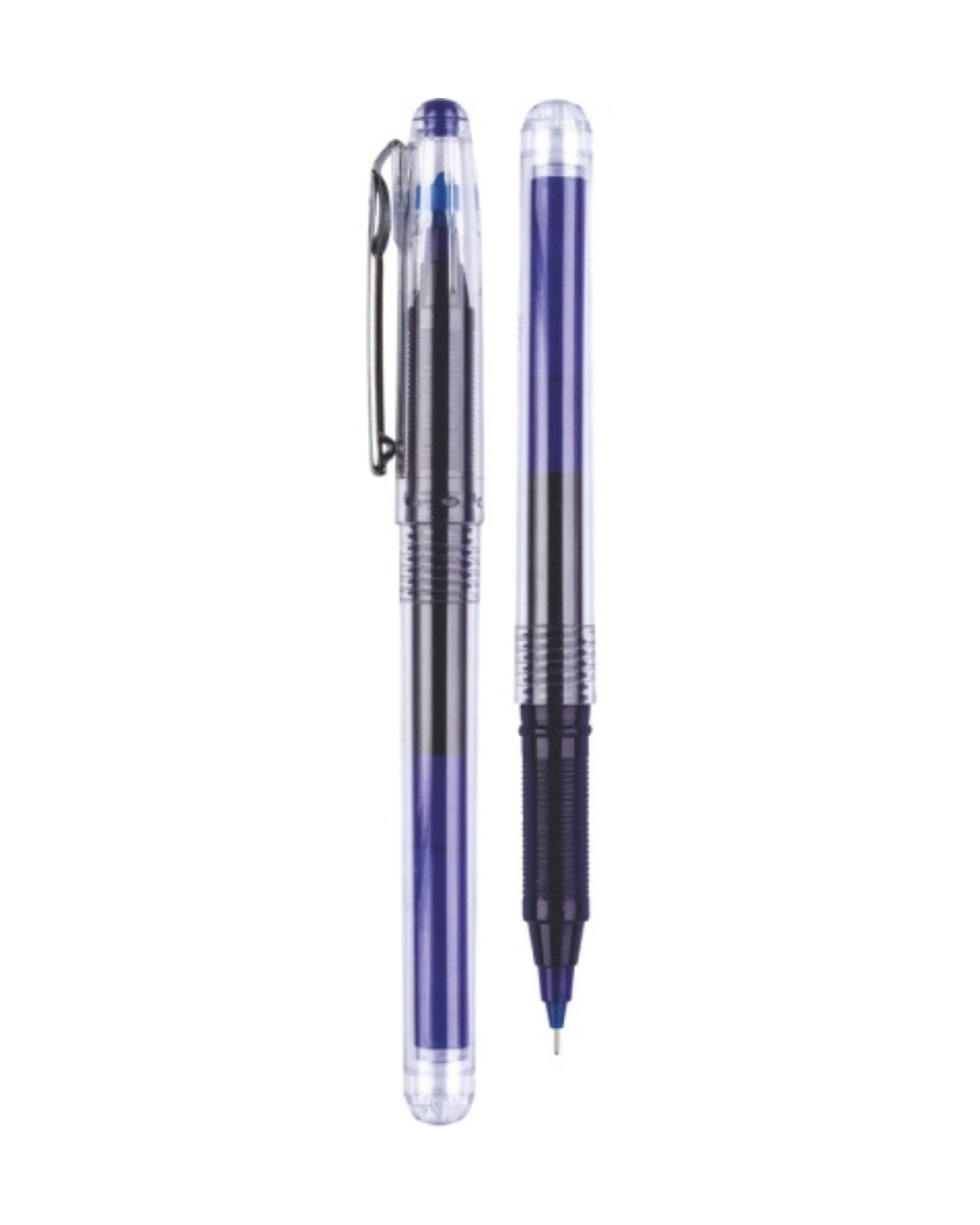 Fineliner med hætte - Gel Ink. Blå