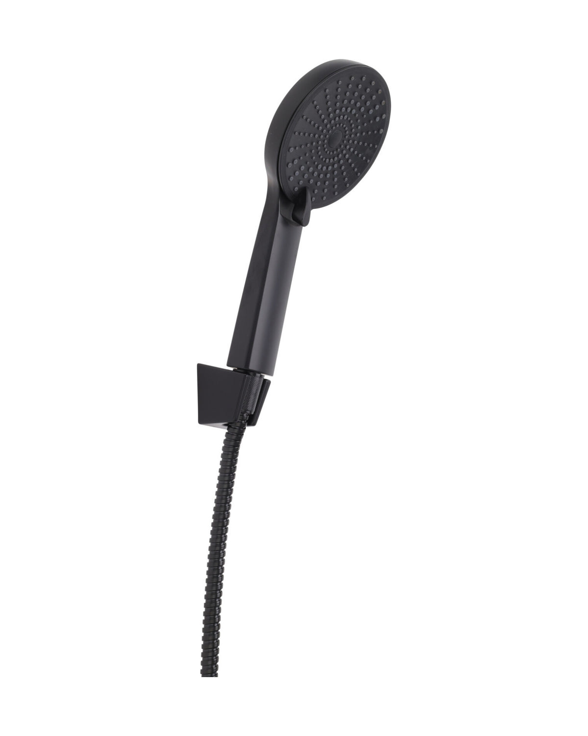 Hand shower set in matte black