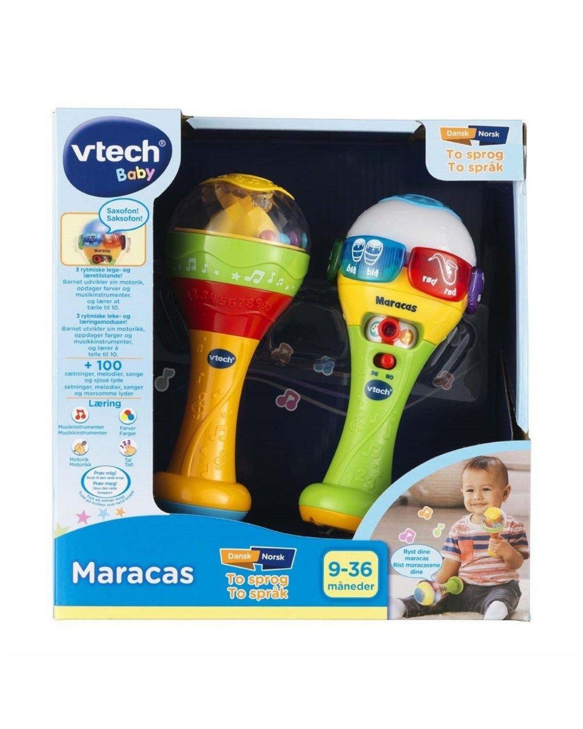 Vtech Baby Maracas, DK & NO