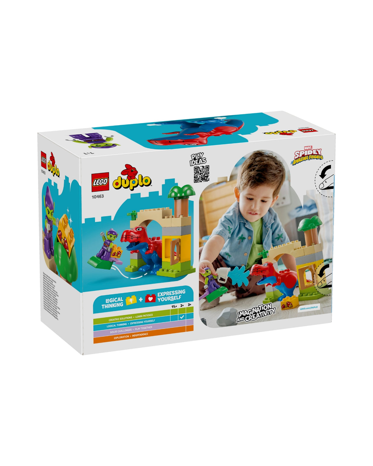 LEGO 10463 Spidey-Rex-dinosaur mod Green Goblin - DUPLO Disney 10463