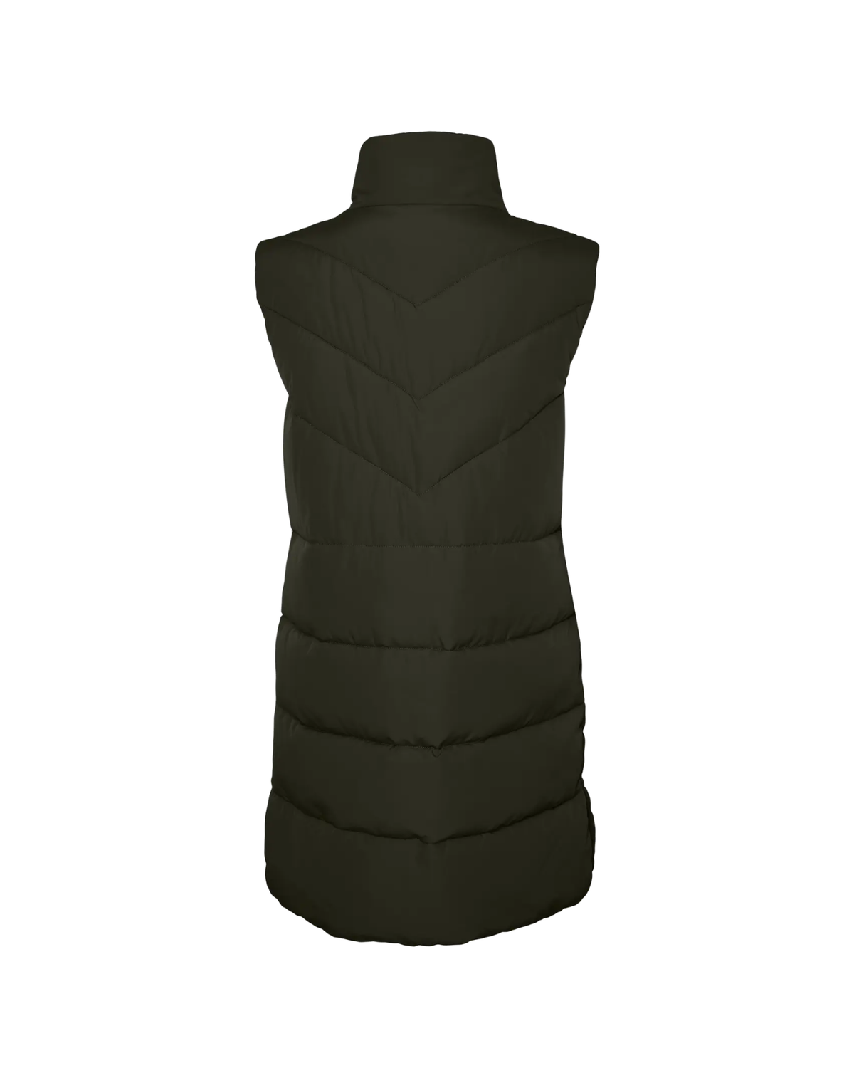Grøn - rosin - Noisy May - lang frakke vest - 27017058