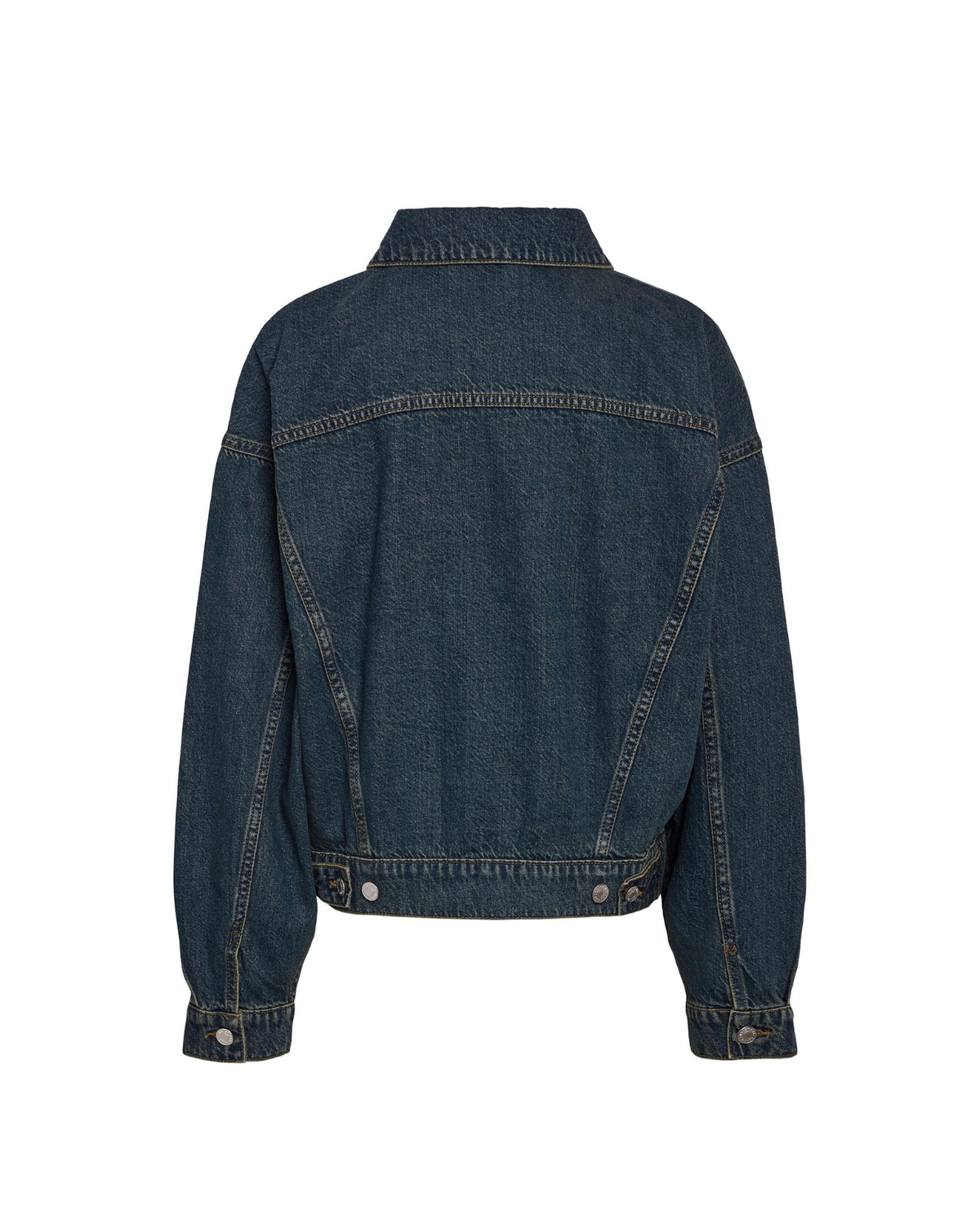 Blå - Dark Blue Denim - NOISY MAY - Denimjakke - 27034554