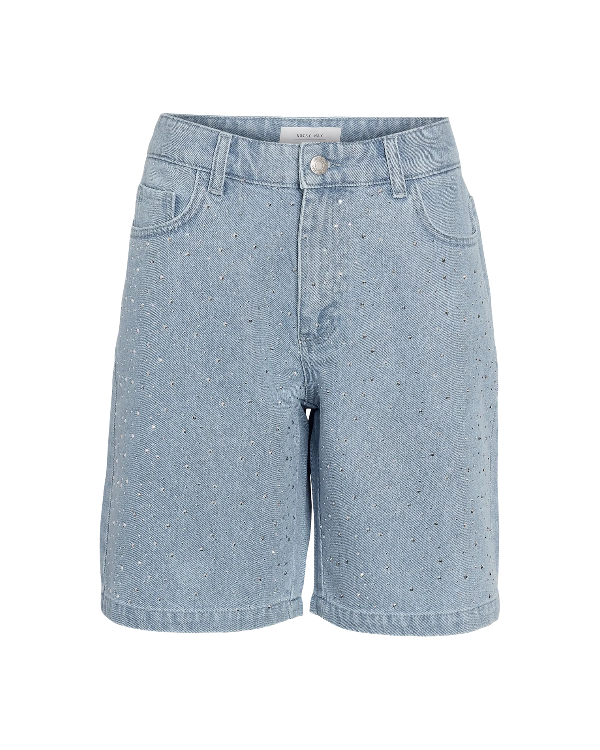 Blå - Light Blue Denim - Noisy May - Denimshorts - 27036690