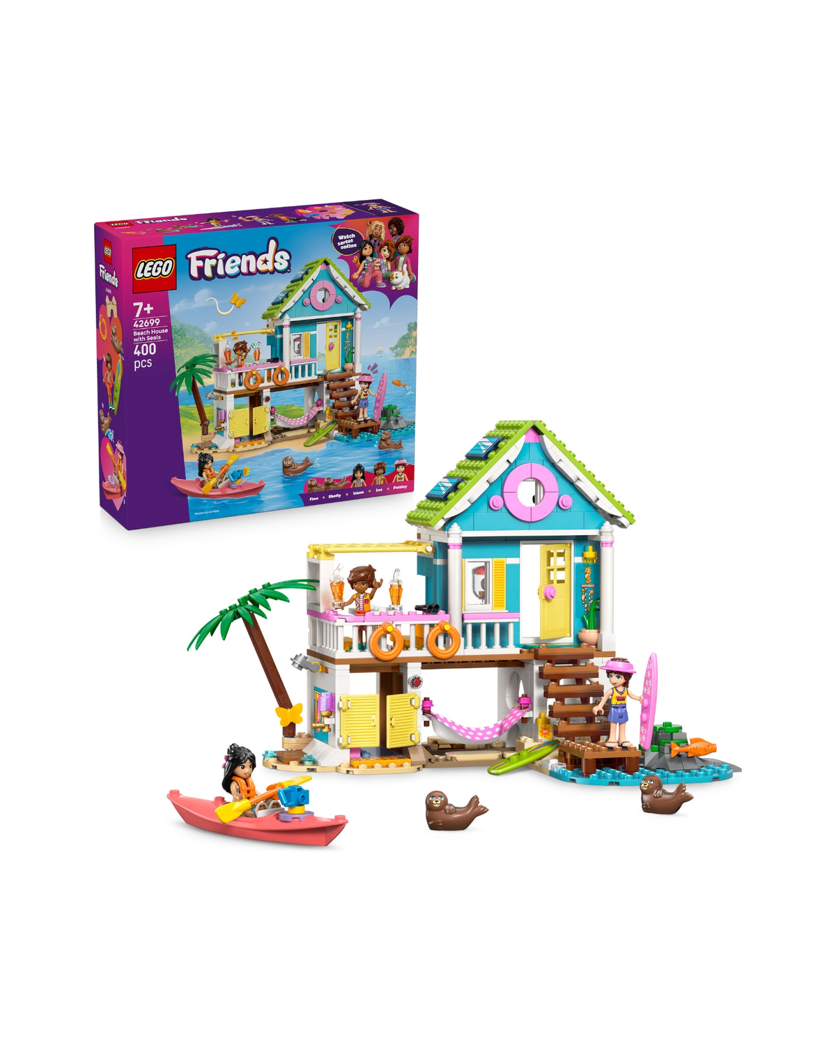 LEGO 42699 Strandhus med sæler - LEGO Friends 42699