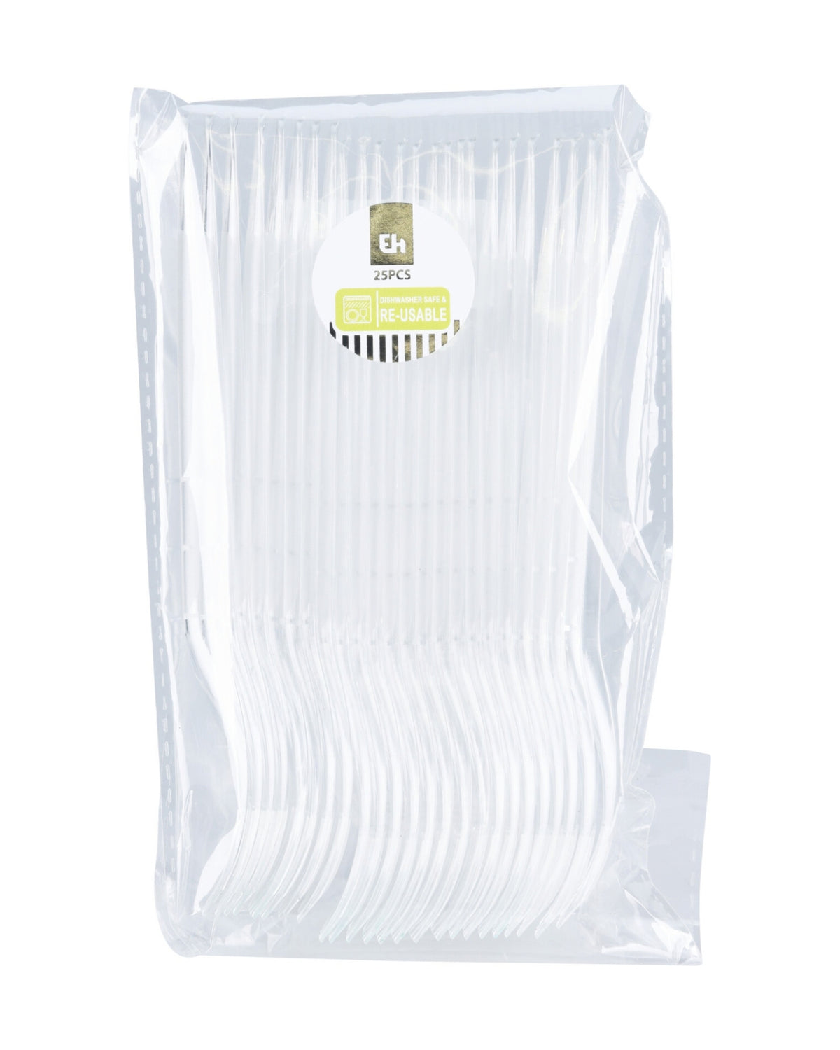 Genanvendeligt PS - gafler – 25 dele