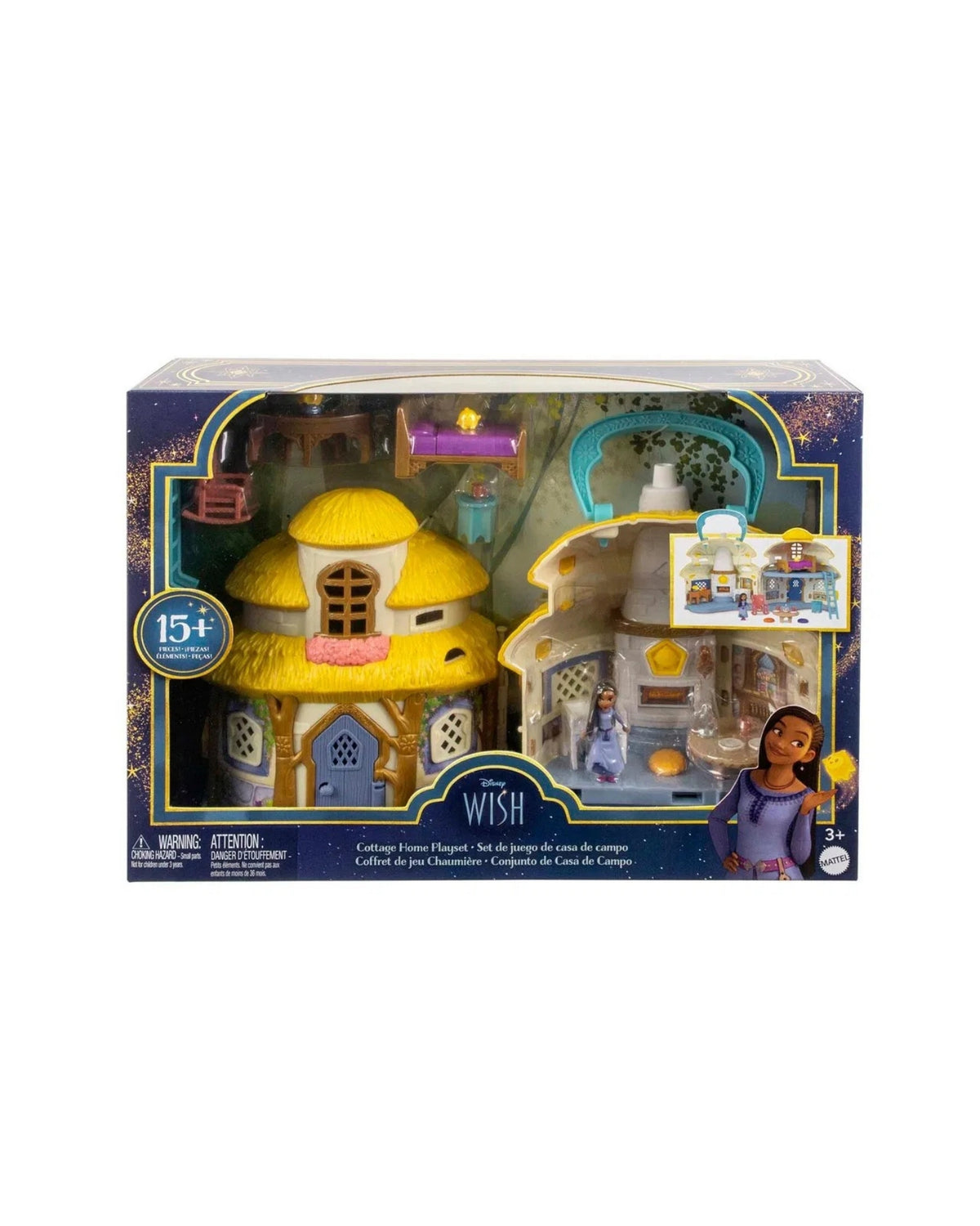 Disney Wish Mini Cottage Home Playset