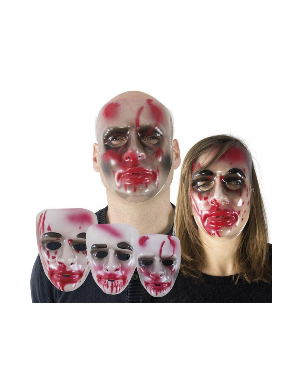 Bloody mask - transparent - Adult