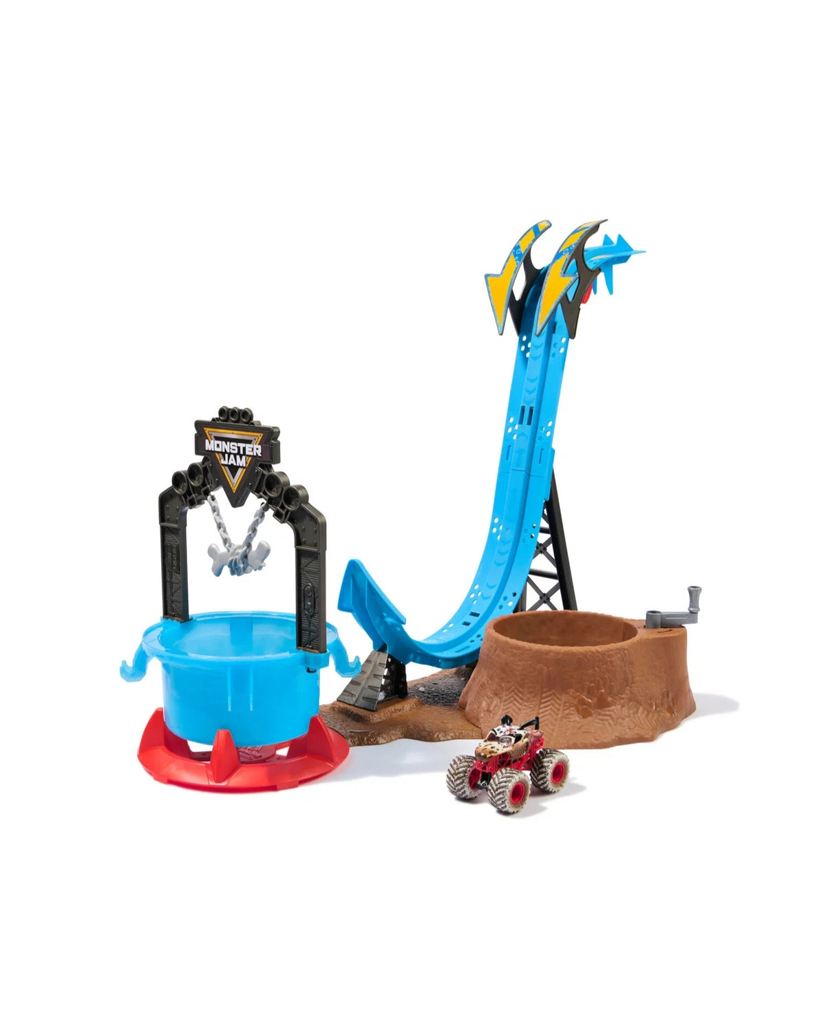 Monster Jam 1:64 Mud Blasters Dunk Tank Playset