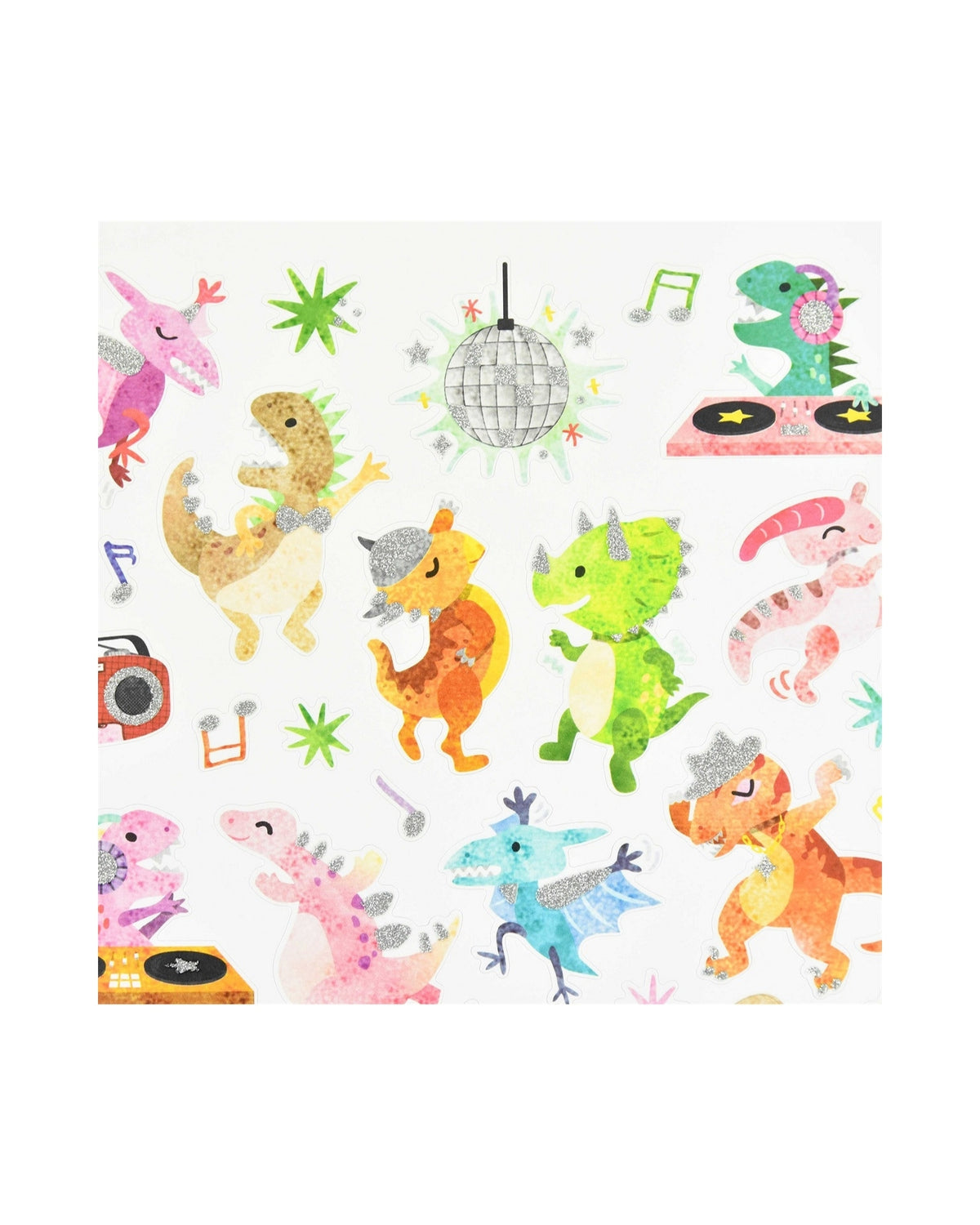 Wild animal stickers 1 sheet