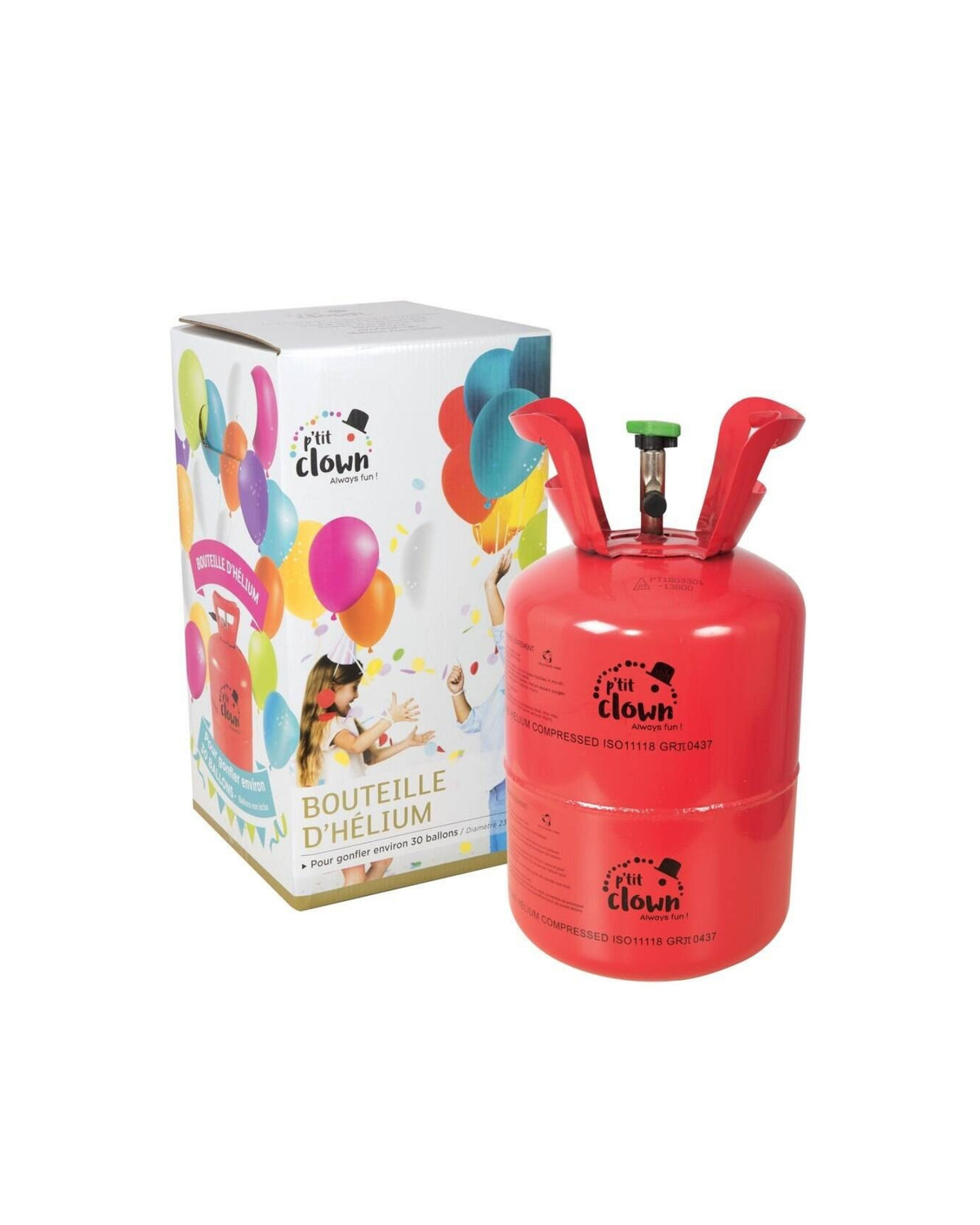 Balloon gas for approx. 30 balloons / Helium 0.2 m2
