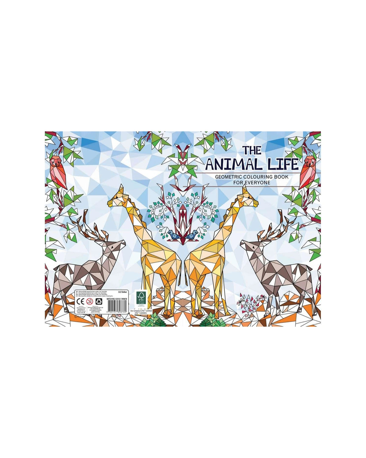 Malebog A4 The Animal Life 32 sider