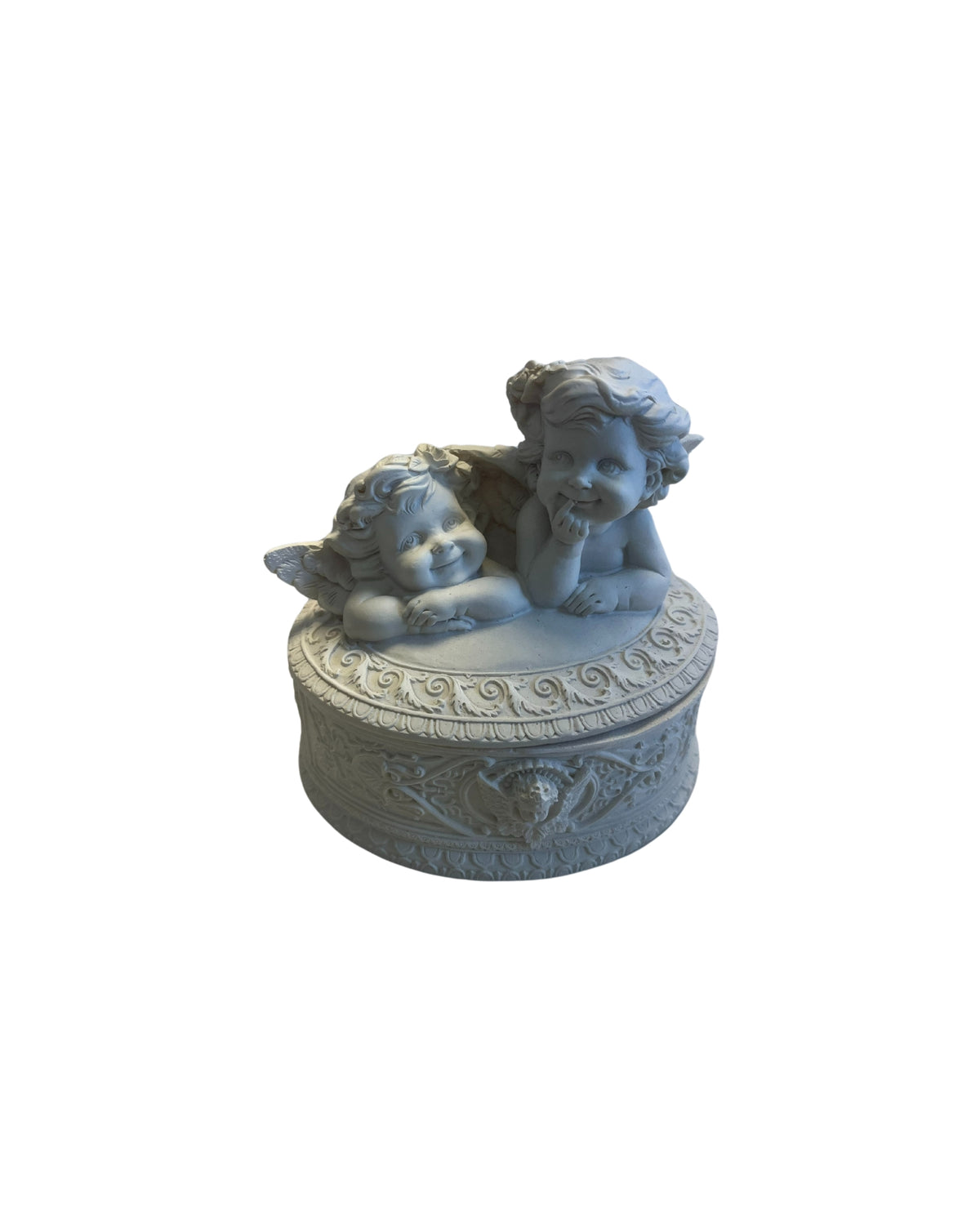 Dåse med engle 11 cm