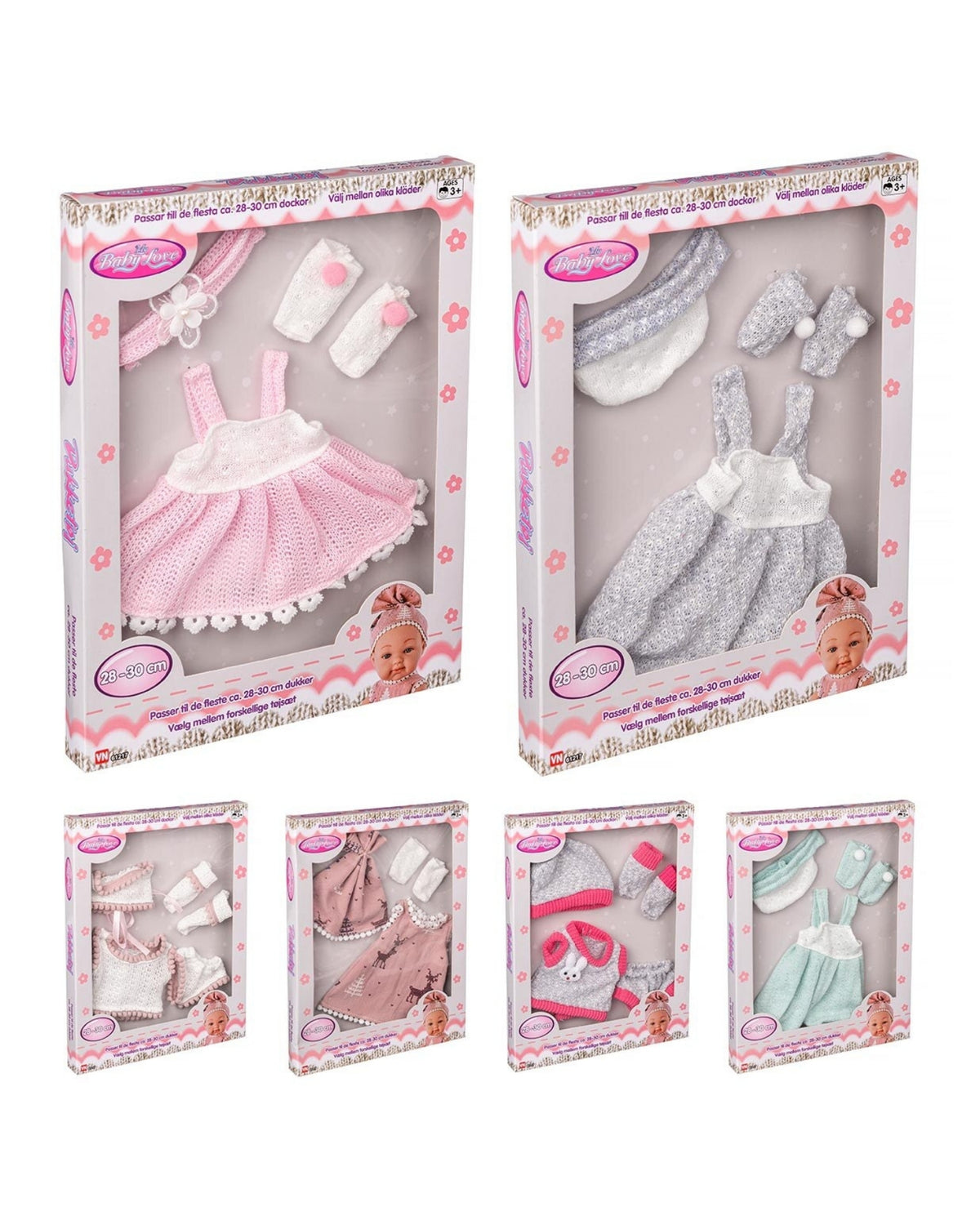 Doll clothes 28-30 cm 1 pc.