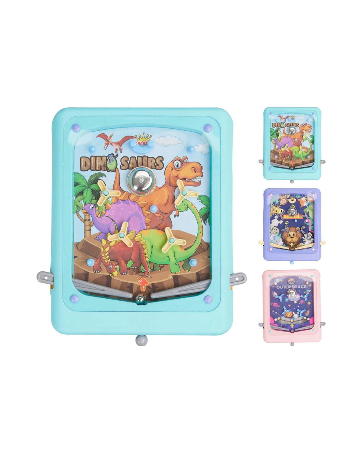 Pinball-spil – 3 assorterede designs