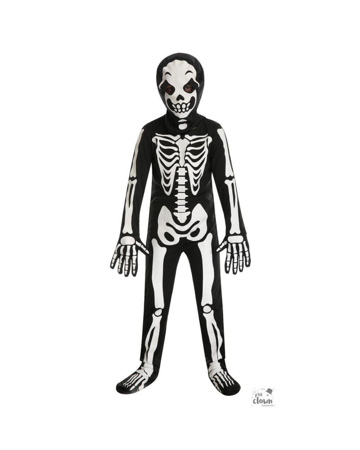 Skeleton costume - 10/12 years