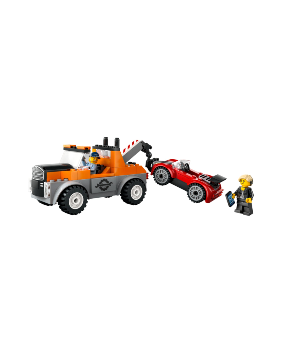 LEGO 60435 Kranvogn og sportsvognsreparation - LEGO City